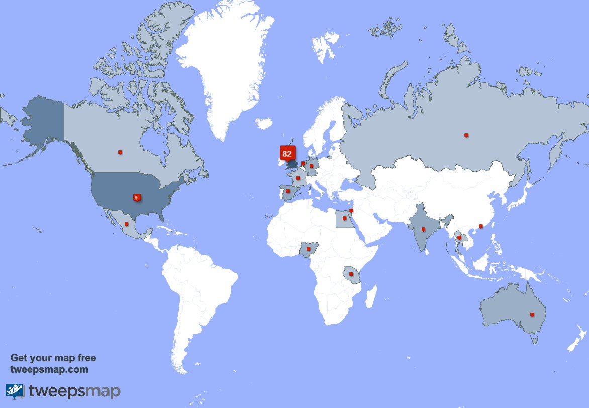 refused2comment's tweet photo. My followers are in UK.(80%), USA(9%) Get your free map https://t.co/0NyPIfwisu https://t.co/gzvGmGcflp