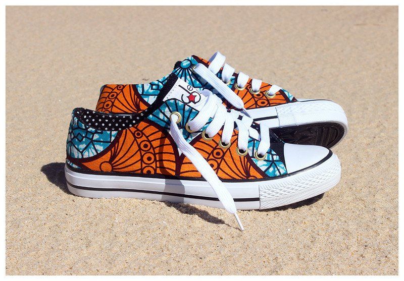 Anka_africa's tweet photo. #HappyNewYear #2018 on #Afrikrea🎉  ! We wish a wonderful year, as colorful 🌈 as the new #african #fashion collection of #ankara made #sneakers from our dear #africanfashion designer @JennyPatsy💗 Wear proudly the #colors of #africa all year long >> https://t.co/CX425xxNK1 https://t.co/EGpfFwMxNa