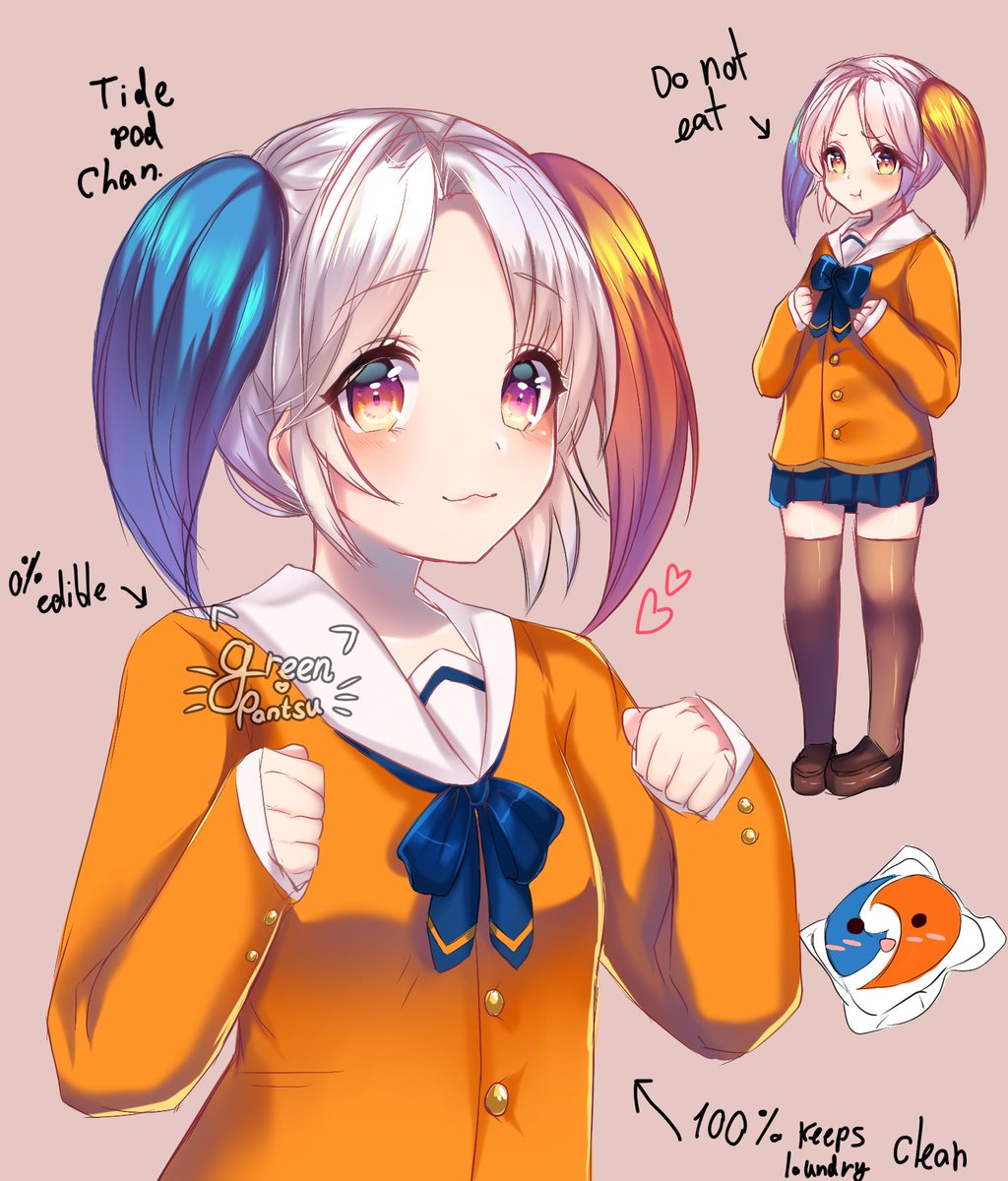 G R E E N On Twitter My Original Design Of Tide Pod Chan