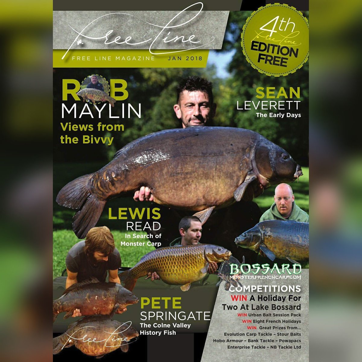 BigCarpPromo's tweet photo. @FreeLineMag issue 4 out tomorrow at 10am.
Packed full of fantastic articles, catch reports and competitions. Over 200 pages of totally free carp mag every month.
Download to your phone, pc or tablet.
Sign Up &amp; never miss a copy
Just click the link below
https://t.co/M7UZddl9PI https://t.co/QLbiDLArmh