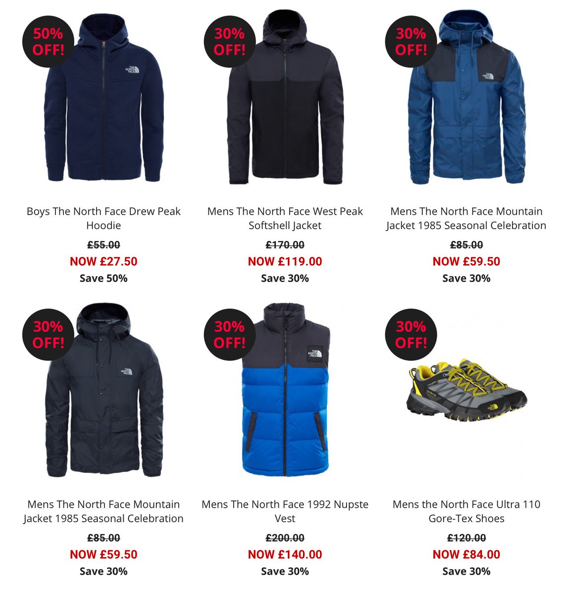 north face discount code 2018