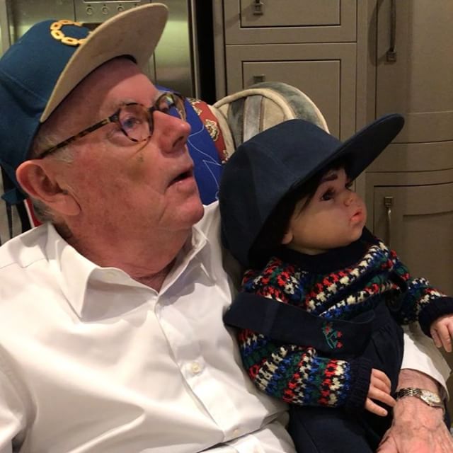 fatherwhitehall's tweet photo. Glued to the darts with Winston. https://t.co/JkZ21tBokQ