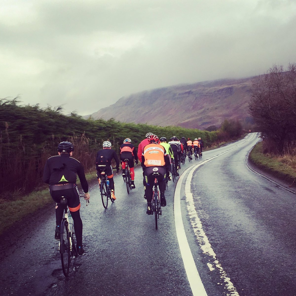 RCCK and @lenzievelo Ne'rday ride. HNY to all our friends, family and followers. Be safe out there. 😎