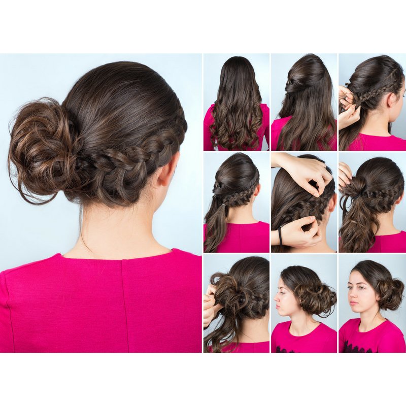 Via Natural On Twitter Part Your Hair And Create A Small Braid