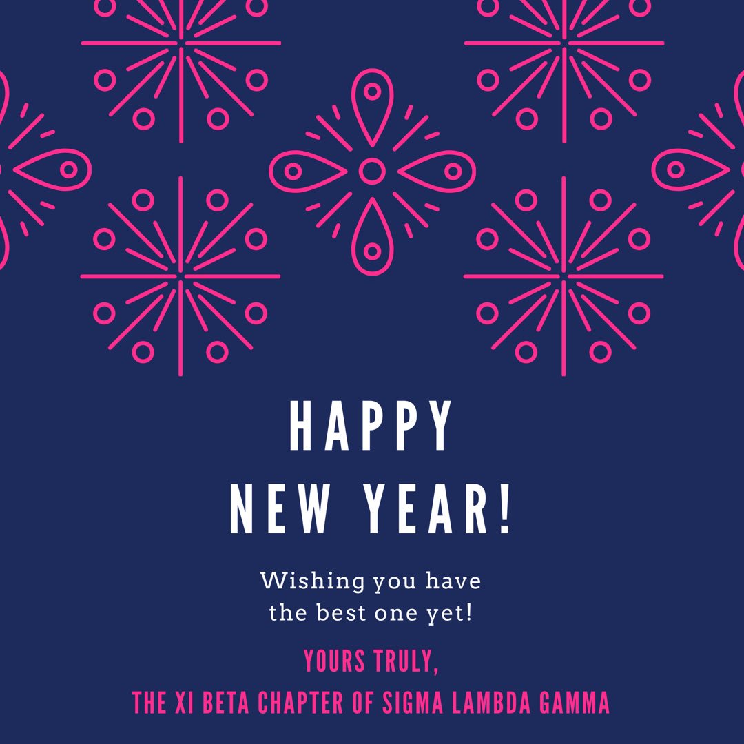 OUGammas's tweet image. We wish everyone a happy new year! A new year means more opportunities to grow, thrive, and empower everyone around us. Let's make 2018 the best year yet! 💜💕 #OUGammas #XiBeta #SLG