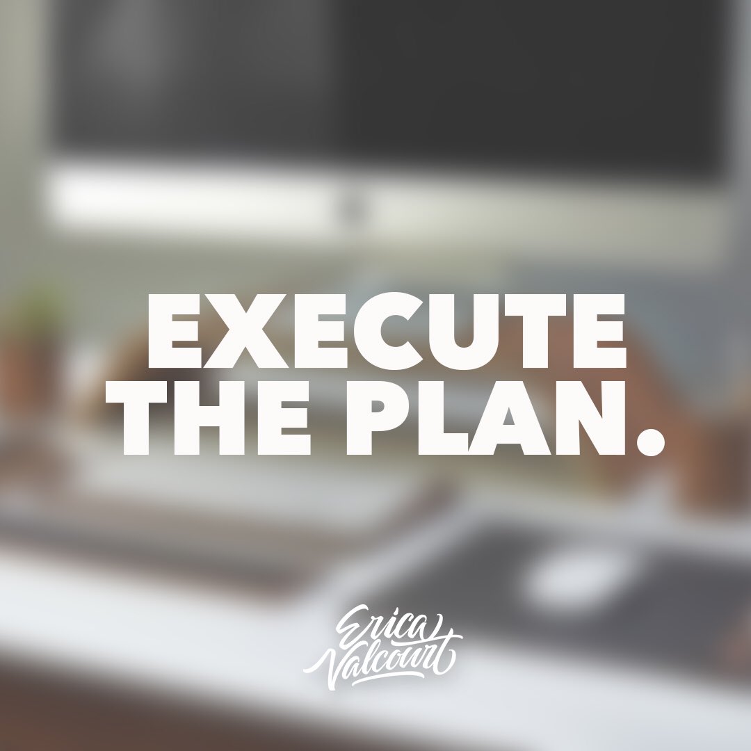EricatheMogul's tweet image. My key word for 2017 was FOCUS. Key word for 2018 Is EXECUTE! Time to execute all of those ideas, dreams, goals and bring them to life. In 2018, lets GET IT DONE. #MondayMotivation #Happy2018