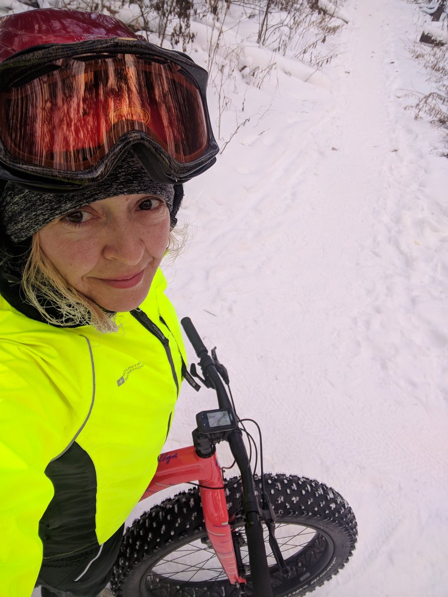 ambogatan's tweet photo. Back to reality, from +20 to -20. First day of the year, first ride @WCCTrails https://t.co/9vMBacqS6L
