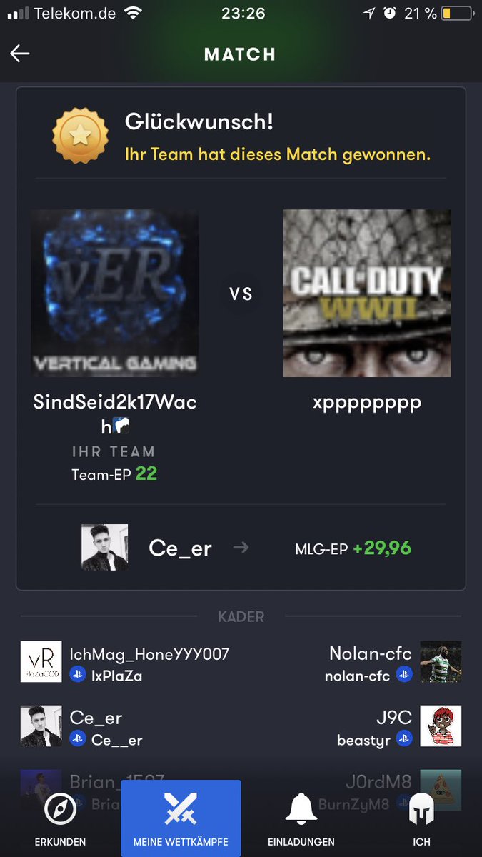 Ce__er's tweet image. @GameBattles Their Team is booting they booted 2 of us in round 11 and still lost a 1v3! Dumb fucks... Ban them
