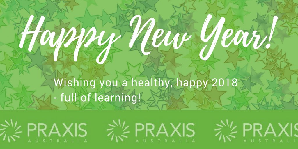 praxisaus's tweet photo. New partnerships, new workshops and a list of refreshed and new online learning modules. Welcome 2018! #praxisaus #ResearchEssentials https://t.co/NjjxAeZfWq