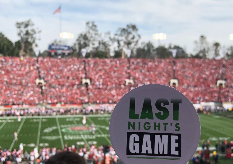 LastNights_Game's tweet photo. The 1st  #CFBPlayoff  game is the #RoseBow featuring the @OU_Football (#2) vs @FootballUGA  (#3). The dangerous Sooners offense is led by Heisman Trophy winner Baker Mayfield and the Bulldogs boast 1 of the best defenses in the country. 
https://t.co/SyW1wYM2SX
#sportscurious https://t.co/EaUXdBofsC