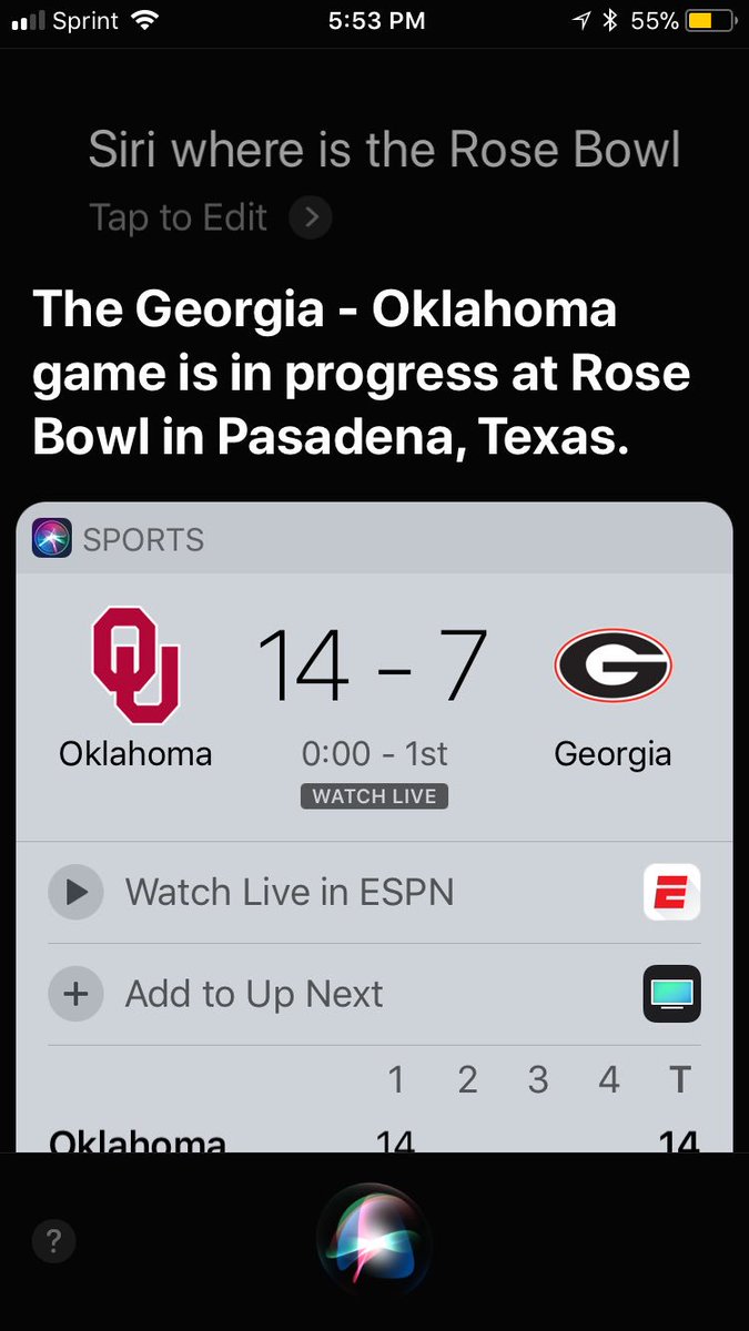 JohnViolante's tweet image. Pasadena , TEXAS?
Lmao #applefixthis #sirinotsosmart#apple