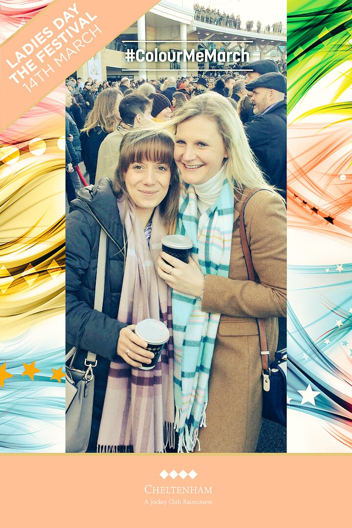 Such a lovely day with this one! 😘 <a href="/ArabellaClegg/">Arabella clegg</a> #ColourMeMarch #Cheltenham <a href="/CheltenhamRaces/">CheltenhamRacecourse</a>