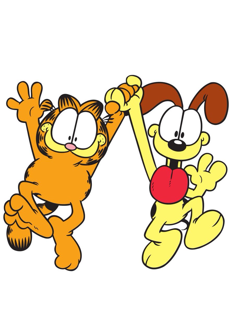 ガーフィールド 公式 Twitterissa Oo 今年は戌年 オーディーの事もよろしくね Garfield ガーフィールド ガーフィールド40周年 あけましておめでとうございます Happynewyear18