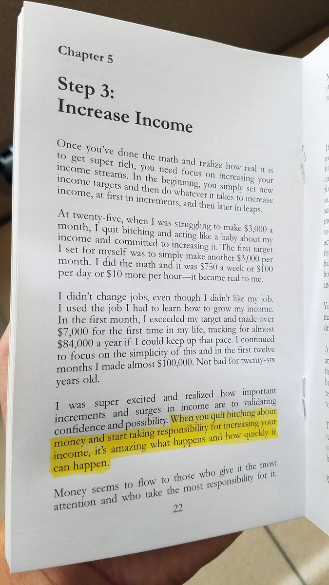 GrantCardone's tweet photo. If you aren't carrying around this booklet - I need you to go to https://t.co/kHb4MYAvh3 and pick one up - but only if you want to get your money right. https://t.co/jUlfeoQjOq