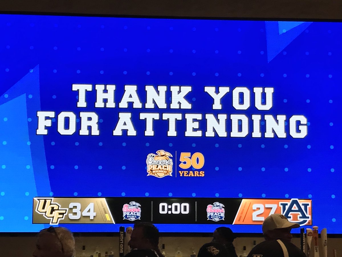 Retweet if you are undefeated #CFBPlayoff #CFAPeachBowl