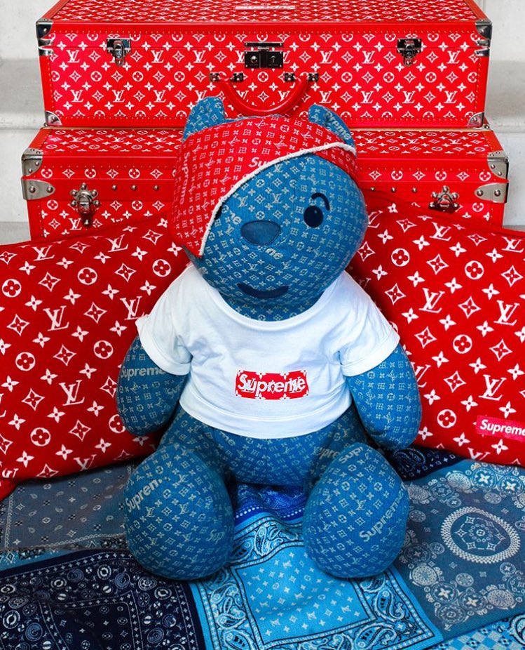 Supreme x Louis Vuitton Bespoke Pudsey Bear Sale