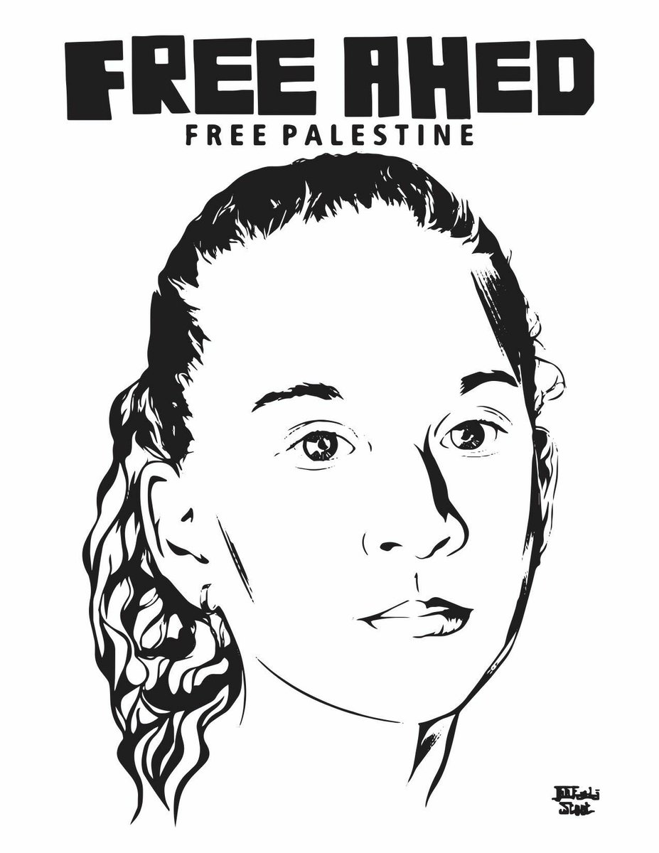 Jamiecm81's tweet photo. Solidarity from Leitrim in #Ireland to you Ahed and your family  #MessageToAhed #Palestine #FreeAhedTamimi https://t.co/Bt7uEi8Jya