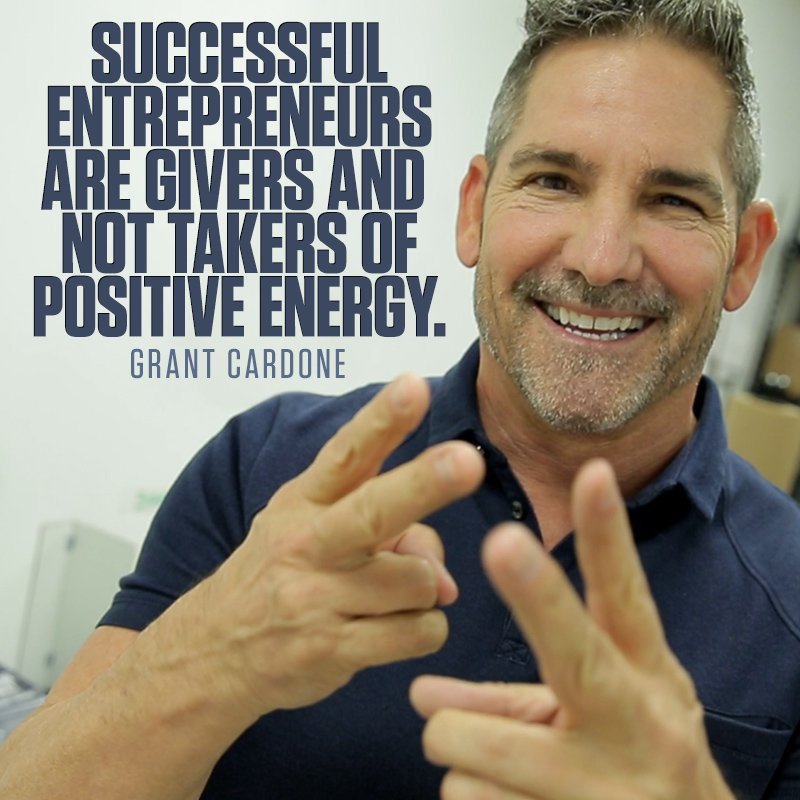 GrantCardone's tweet photo. ✌️ 
#10X https://t.co/18xJ659cWJ