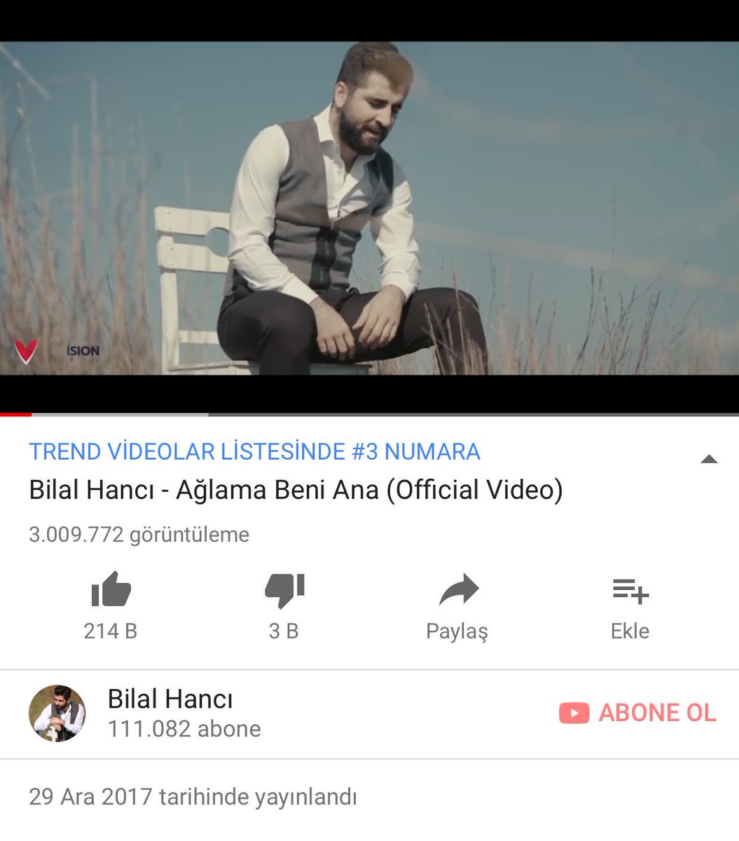 3. Gün 3 Milyon #AglamaBeniAna