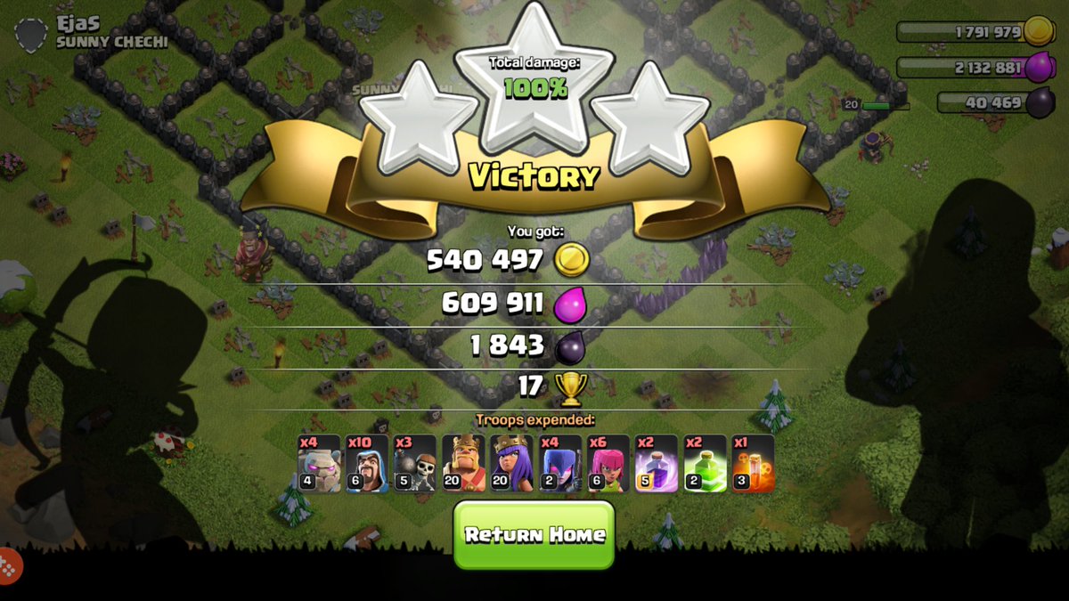 LordYorath's tweet photo. First attack in a long time.  Smashed 'em https://t.co/VvA87hUQIP