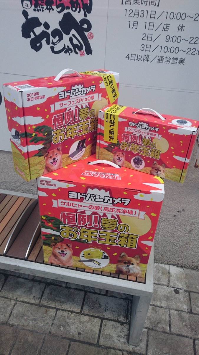 シリンドリカp わたしのヨドバシカメラ初売り戦利品 ヨドバシカメラ仙台 ヨドバシカメラ福袋 仙台初売り