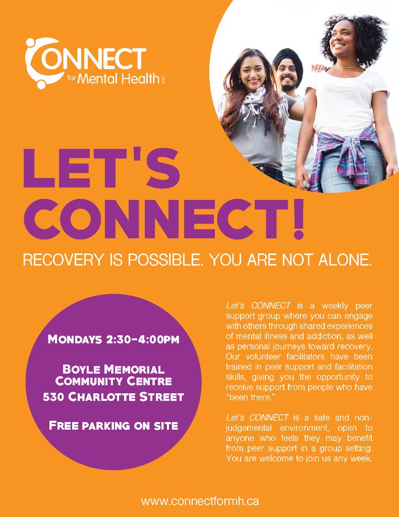 ConnectforMH's tweet image. This peer support group for adults begins Monday, Jan 8th. FREE for all.