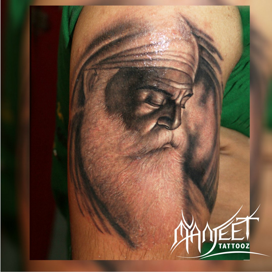Manjeet Tattooz - Get #Potrait_Tattoo by renowned Tattoo... | Facebook