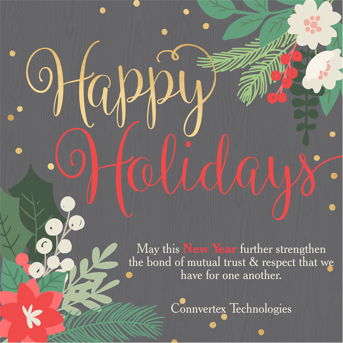 Connvertex's tweet photo. In warm appreciation of our association, we extend our Best Wishes for a year full of joy, success and prosperity #HappyNewYear2018 https://t.co/oOIFJqLDQw