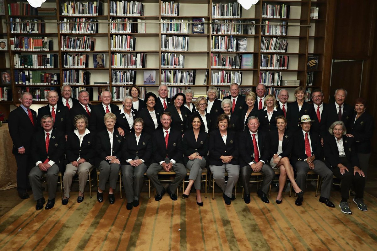 GolfHallofFame's tweet photo. And the No. 1 moment of 2017... of course, when we welcomed the Class of 2017 into the World Golf Hall of Fame at the Induction Ceremony held at Cipriani Wall Street in New York City. #GolfHOF2017 #HallofFameTop5 #NewYearsDay https://t.co/iBsSPCzlFz
