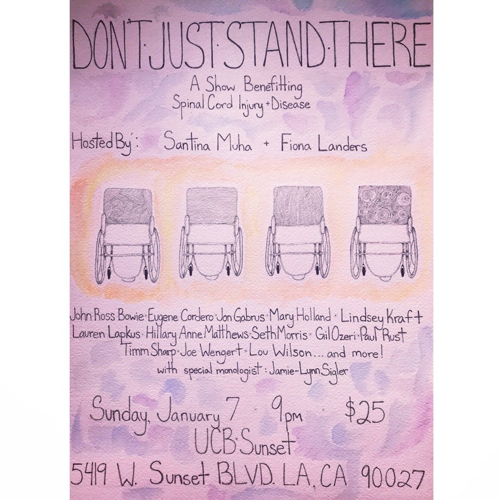 LA! Come to this benefit show on 1/7 it will be so good and you will be supporting a great cause!