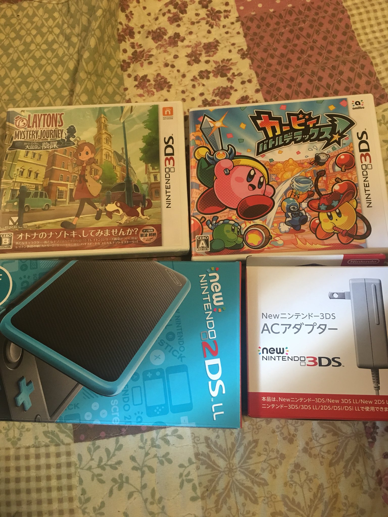 ヒロギン ヨドバシカメラの2dsll福袋 箱 ネットの情報と同じ内容でした ポイント使って Amp 付いたし カービィやってみたいので良かったです T Co Vtlaemb1qh Twitter