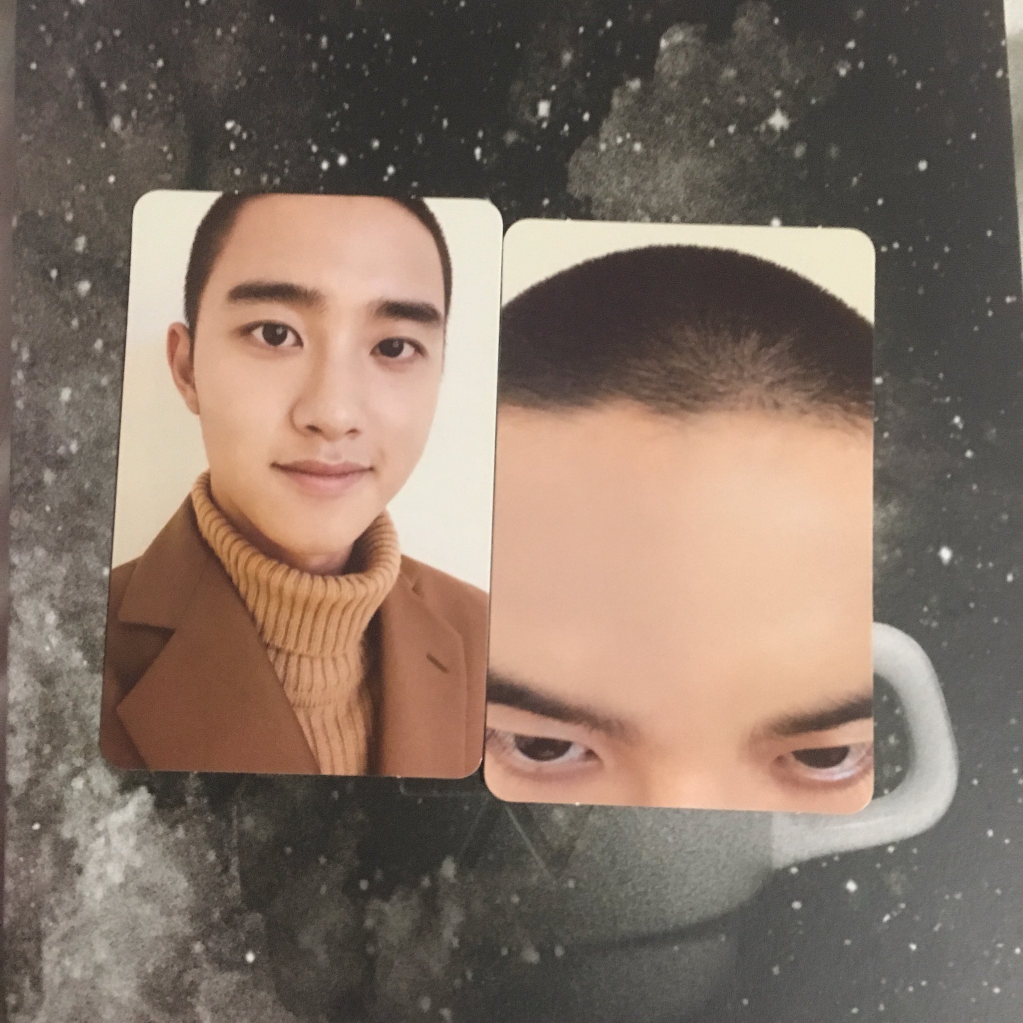 EXO D.O. ディオ　ギョンス　トレカ　カード　CD 韓国　公式タレントグッズ