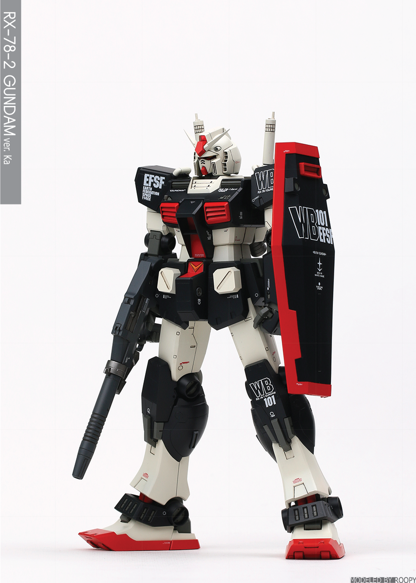 C3x2017 RX-78-1 GUNDAM ver.Ka (1:100Scale)