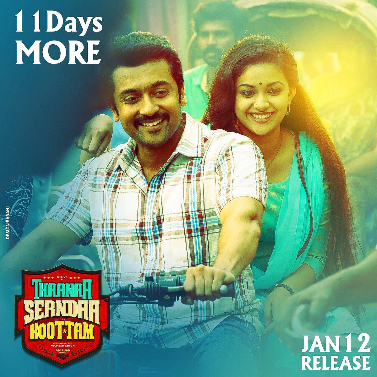 Midhu_suriya's tweet photo. • 11 Days More For The Massive #ThaanaaSerndhaKootam 😎 #11DaysForTSK | @Suriya_offl @VigneshShivN @anirudhofficial @rajsekarpandian @StudioGreen2 https://t.co/K2P7j84Rar