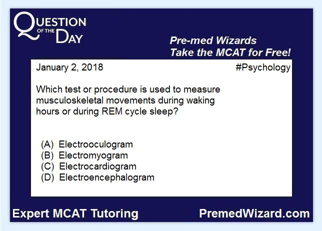 MCATpublishing's tweet photo. Expert MCAT Tutoring: https://t.co/zlosOYzeQC   #Premed #QOTD @PremedWizard Explanation Here: https://t.co/XcpbQxKgkp #MCAT #QuestionOfTheDay https://t.co/y1u0GQJMH6