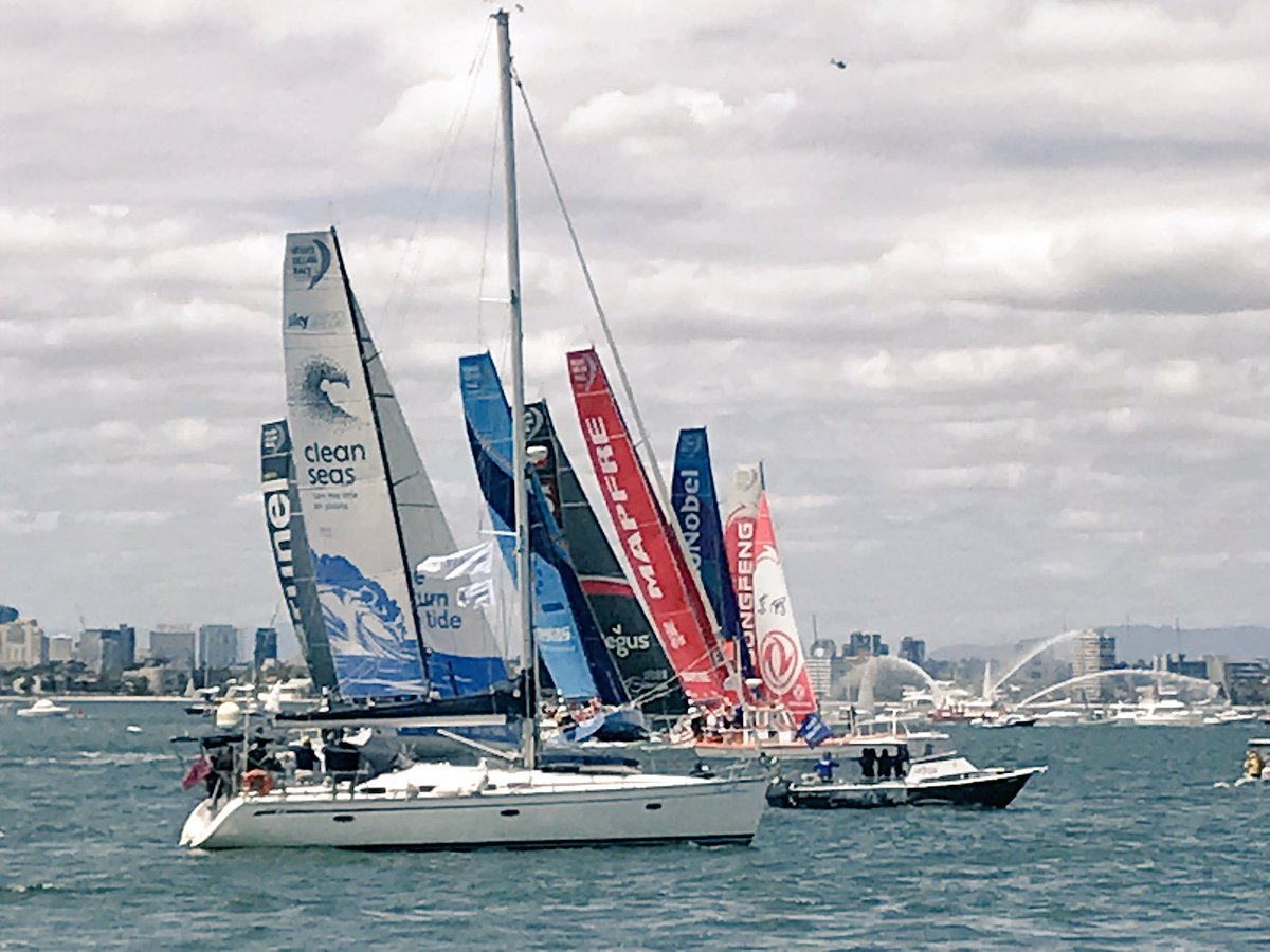 DamiendeBohun's tweet photo. Ahoy sailors! We bid farewell to the  @volvooceanrace. It’s been brilliant to have them in @Melbourne docked at Docklands for the past 10 days. Safe travels to all teams &amp; crews #VolvoOceanRace https://t.co/6iQSRzkZId