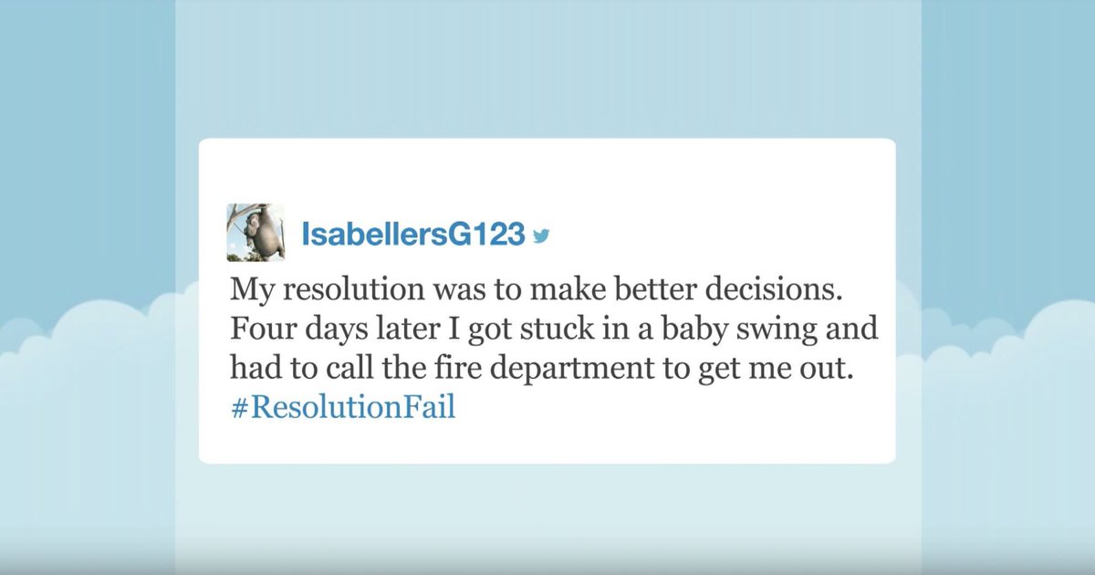 FallonTonight's tweet image. Throwback to your funniest #ResolutionFail tweets: youtube.com/watch?v=nrEcTM…