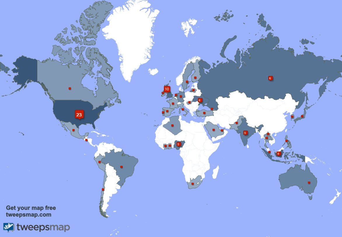 RubleBit's tweet image. I have 15 new followers from USA, and more last week. See tweepsmap.com/!RubleBit
