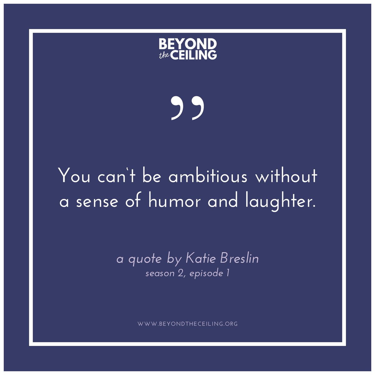The first episode of Season Two drops on January 9 – but you can hear a preview the entire season now! We’re so excited to give you a sneak peek of the conversations we’ve been having with these incredible women. Listen here: bit.ly/2q4Cat6