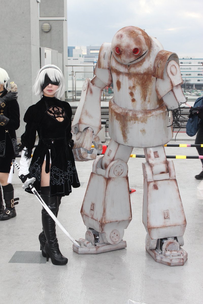 コミケ C93 でニーアオートマタのコスプレをする人々 2ページ目 Togetter