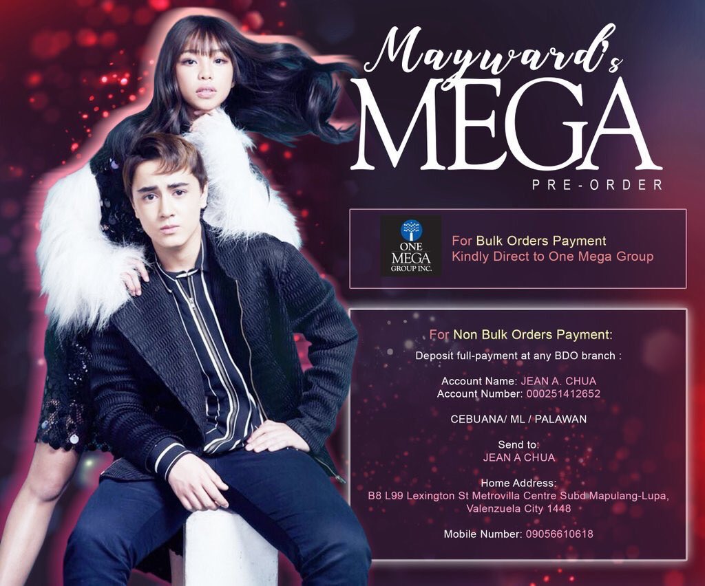 MsMarisseGarcia's tweet photo. Lahat na nag PRE ORDER may chance kayo manalo ng TICKETS for docu screening! Kaya mag DM na habang meron pa! Kasi limited lang po ang MEGA MAYWARD HARDBOUND ! Paid orders lang po ang gagawin nila. Paki basa ang posters paano magbayad! Salamat! https://t.co/MerT4CnPHA