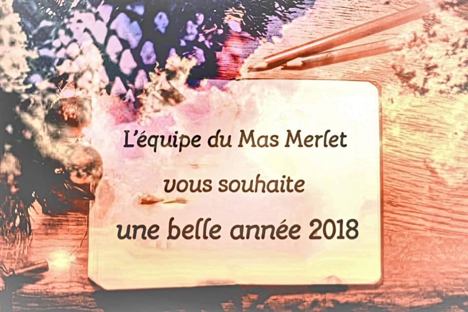 mas_merlet's tweet photo. Belle et Heureuse Année ! 
Passion, innovation et partage sont les ingrédients pour une année 2018 placée sous l'excellence.
Toute l'équipe vous remercie de votre confiance.
#Nimes @mas_merlet  #HappyNewYear2018 https://t.co/aAa2Ruk97K
