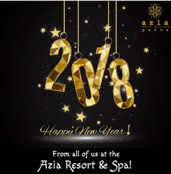 AziaResort's tweet photo. #AziaResortCY #HappyNewYear2018 https://t.co/E0Ah5o2tSD