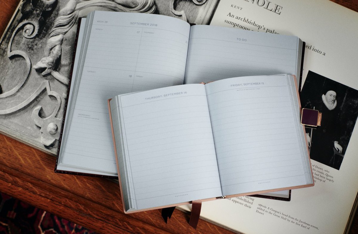 The Fashion Diary (aka your Little Black Book). The most important dates from the fashion calendar, as well as insider guides to the four fashion capitals.

Shop now: bit.ly/2018diaries