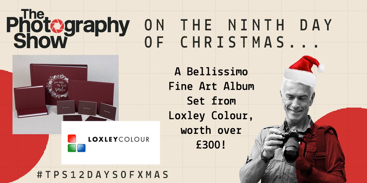 ukphotoshow's tweet photo. For Day Nine of the #TPS12DAYS we’re giving you the chance to win a Bellissimo Fine Art Album Set from  @LoxleyColour , worth over £300! To enter head over to our Instagram page for full details: https://t.co/BGqDIEqqA0 https://t.co/0eqcDnrrPE