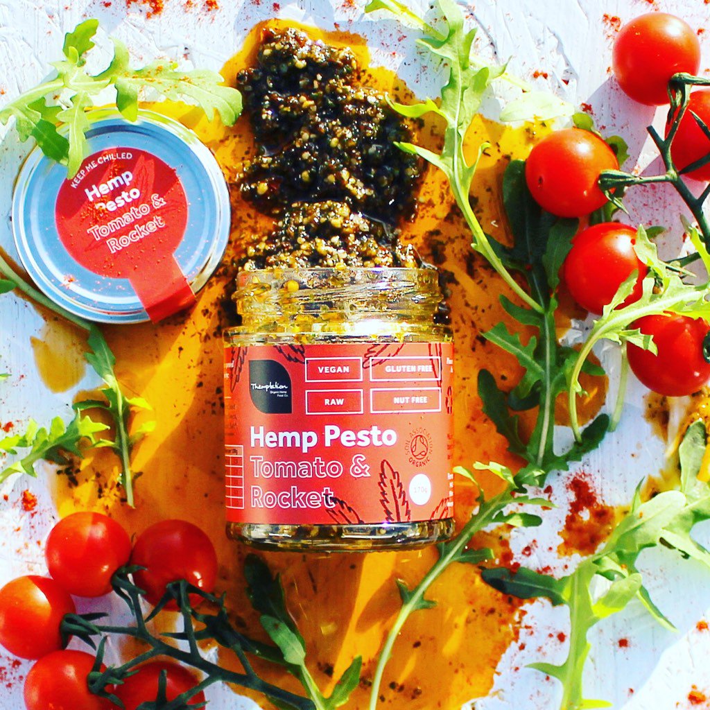Raw. Vegan. Pesto. 🌿🍅💚💥 kick start @WeAreVeganuary with seriously tasty #hemp #pesto - 20% off <a href="/planetorganicuk/">Planet Organic</a> yo x