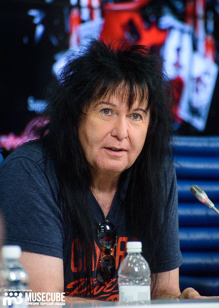 WaspFanClub's tweet photo. Blackie Lawless of W.A.S.P.  

Moscow press conference 2017 

#BlackieLawless #wasp #ReIdolized #CI25 
@WASPOfficial https://t.co/eavSr8IlE1
