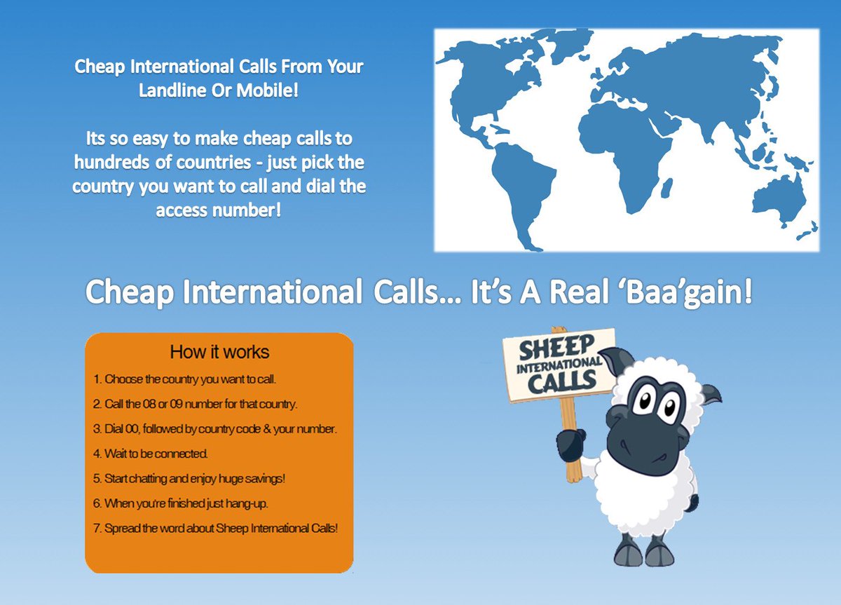 #HappyNewYear from us at sheepinternationalcalls.co.uk! Call loved ones around the world from as little as 1p a minute! #Telecoms #CheapInternationalCalls