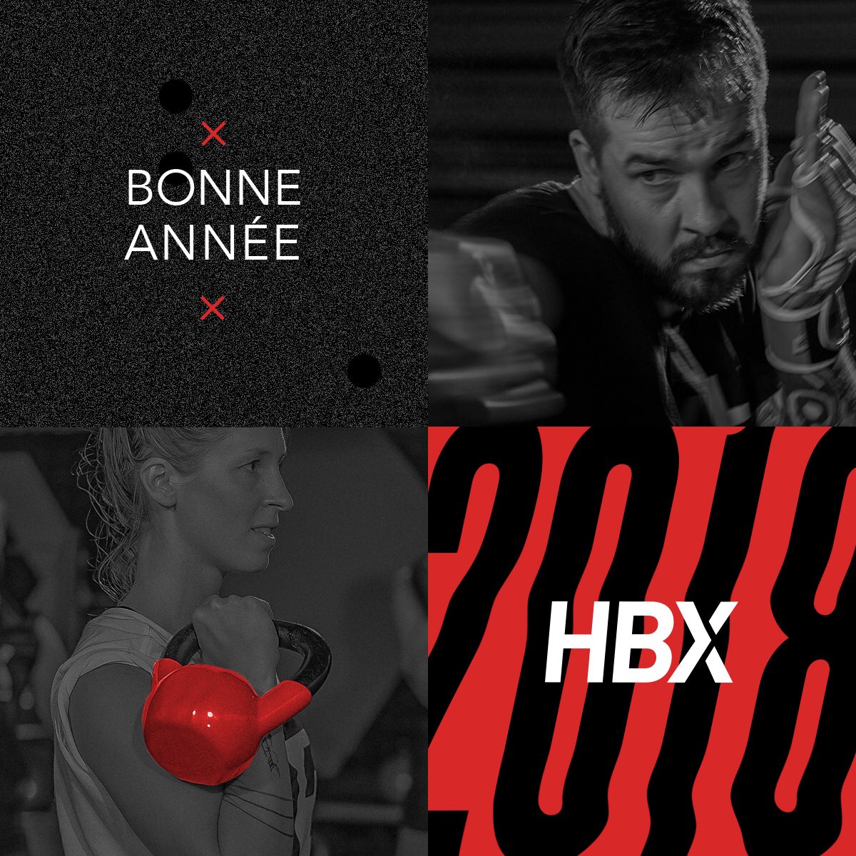 HbxFrance's tweet photo. Excellente année 2018 à toute notre communauté HBX ! Que cette année soit encore plus sportive 💪🏻🔥💦#hbx #humanbodyexercise #hitbox #hbxburn #hbxfusion #hbxboxing #hbxwrestling https://t.co/2yoiSssU6Q