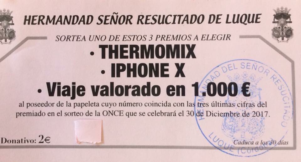 resucitadoluque's tweet photo. Y el premio a nuestro sorteo recayó en el número 394. Enhorabuena a la ganadora https://t.co/jjAYb059Z4